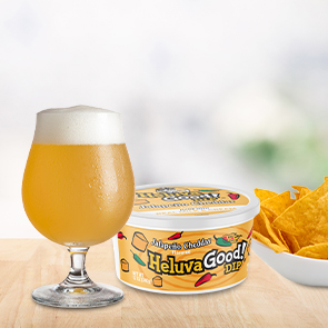 Hazy IPA + Jalapeño Cheddar Dip